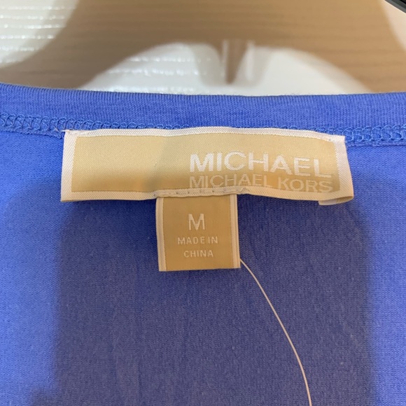 Michael Kors Women’s Periwinkle Blue Shirt Size M - Picture 3 of 3
